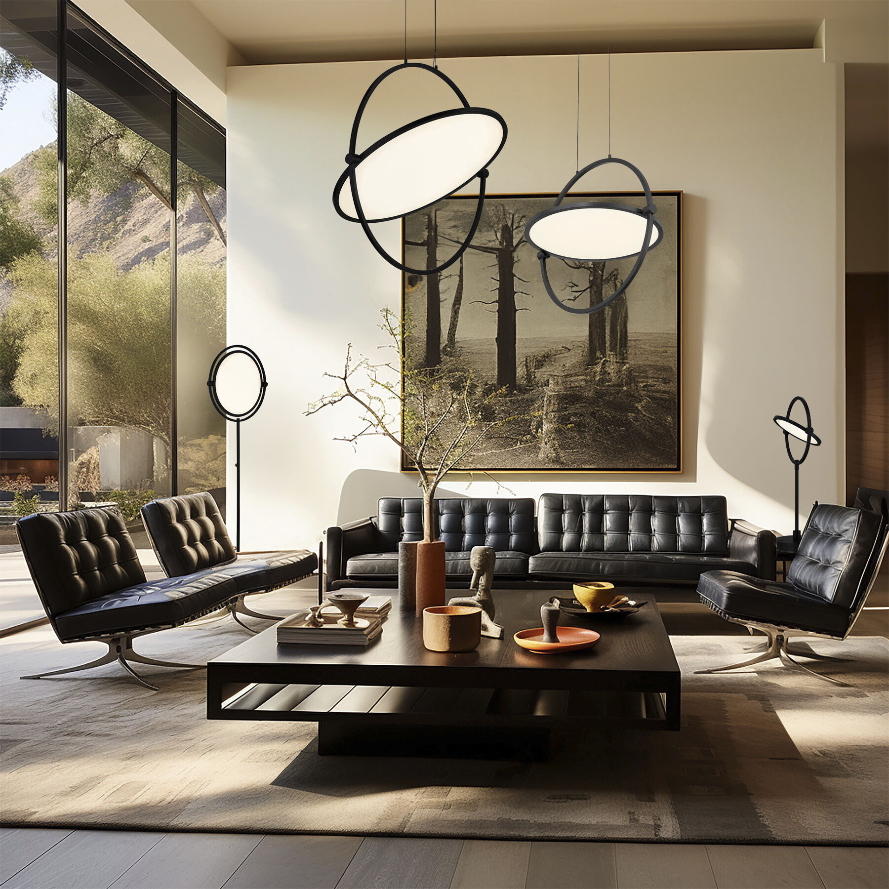 Studio 23 LED 18.38 inch Coal Pendant Ceiling Light